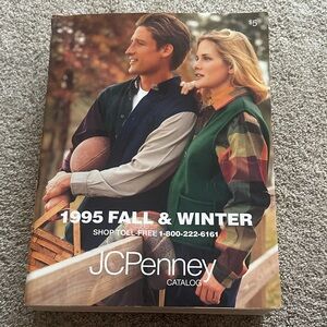JCPenney 1995 Fall & Winter Catalog with Green and Blue Fashion